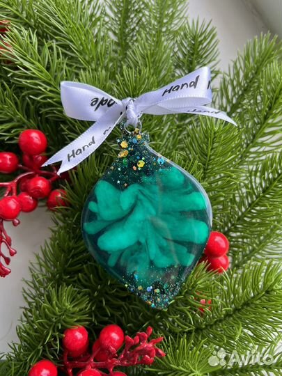 Елочные игрушки ручной работы