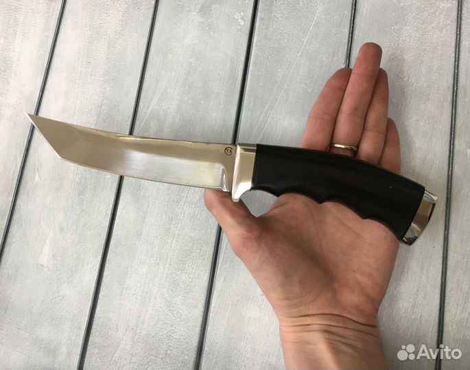 Нож танто Аркан, сталь 95Х18, граб