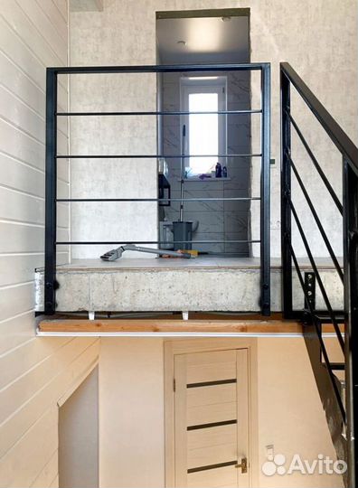 Лестницы на металлокаркасе под ключ