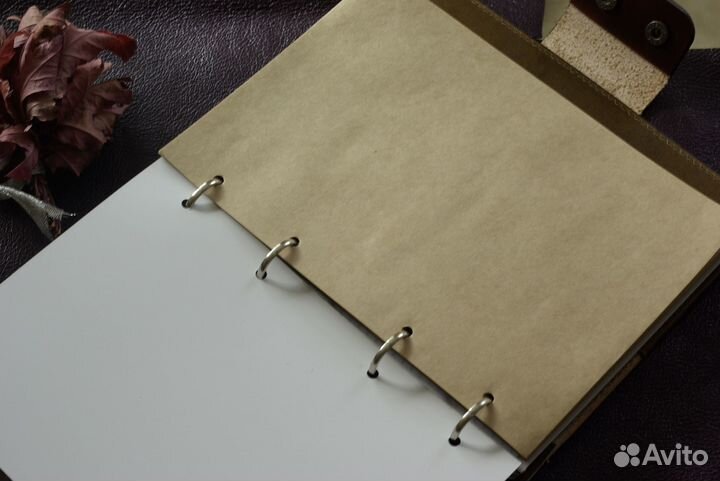 Ежедневник, блокнот. Кожа. Hand Made