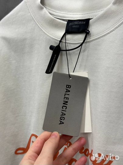 Лонгслив свитшот Balenciaga lamborghini оверсайз