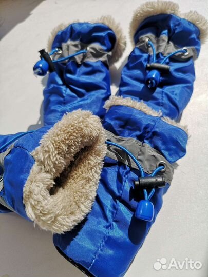 Зимняя обувь для собак