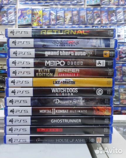 Игры для Sony PlayStation 5 (продажа и обмен)
