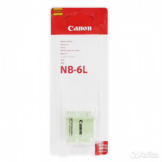 Аккумулятор Canon NB-6L (CB-2LYE) для Canon