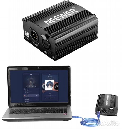 Микрофон Neewer NW 800 + все стойки + блок питания