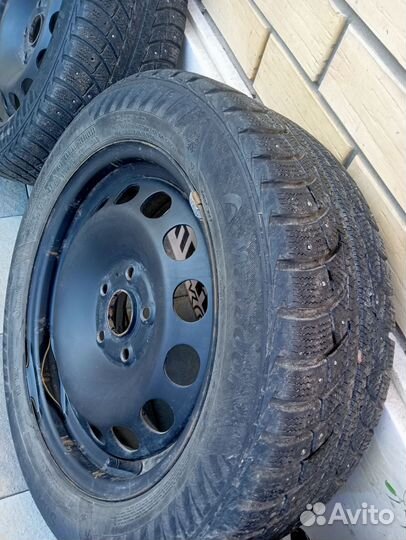 Зимние шины на штампах r 16