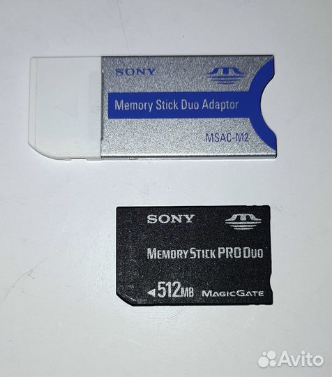 Sоny Меmоry Stiсk адаптер и карта памяти