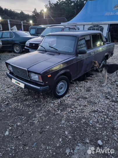 ВАЗ 2107 1.5 МТ, 1998, 123 456 км