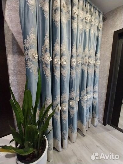 Шторы бархатные 3d