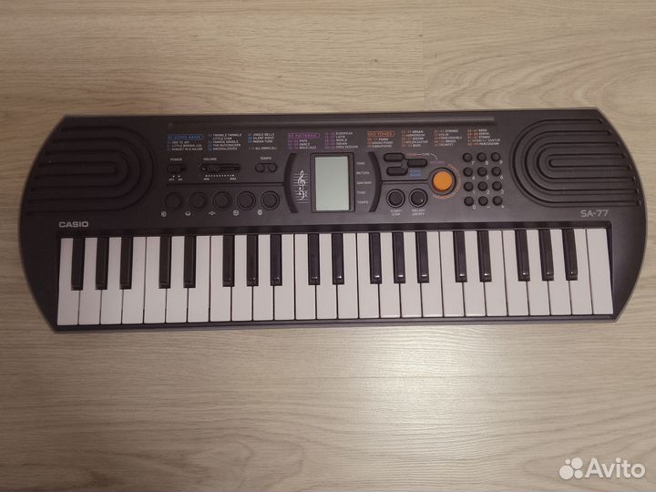 Синтезатор casio SA-77 детский