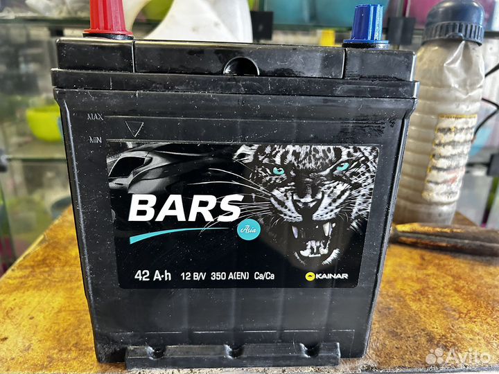 Аккумуляторы Bars 42A Asia Доставка