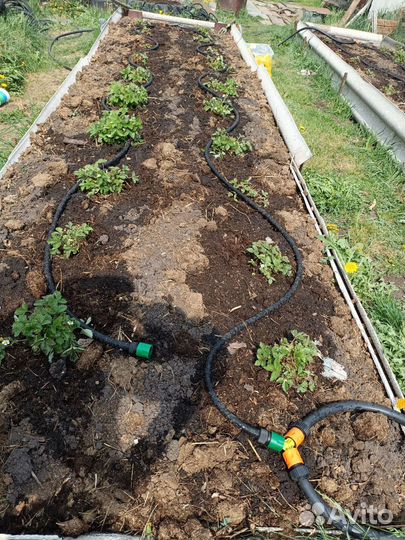 Шланг микропористый сочащийся для автополива,бухта