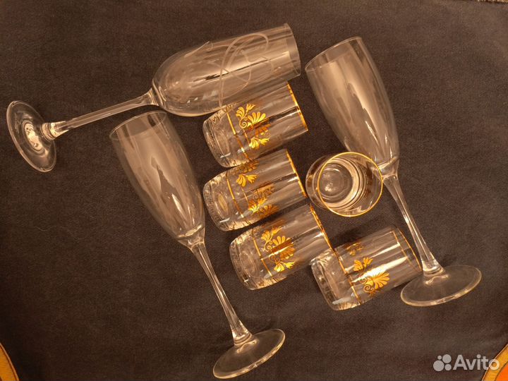 Старые рюмки, стопки, бокалы СССР