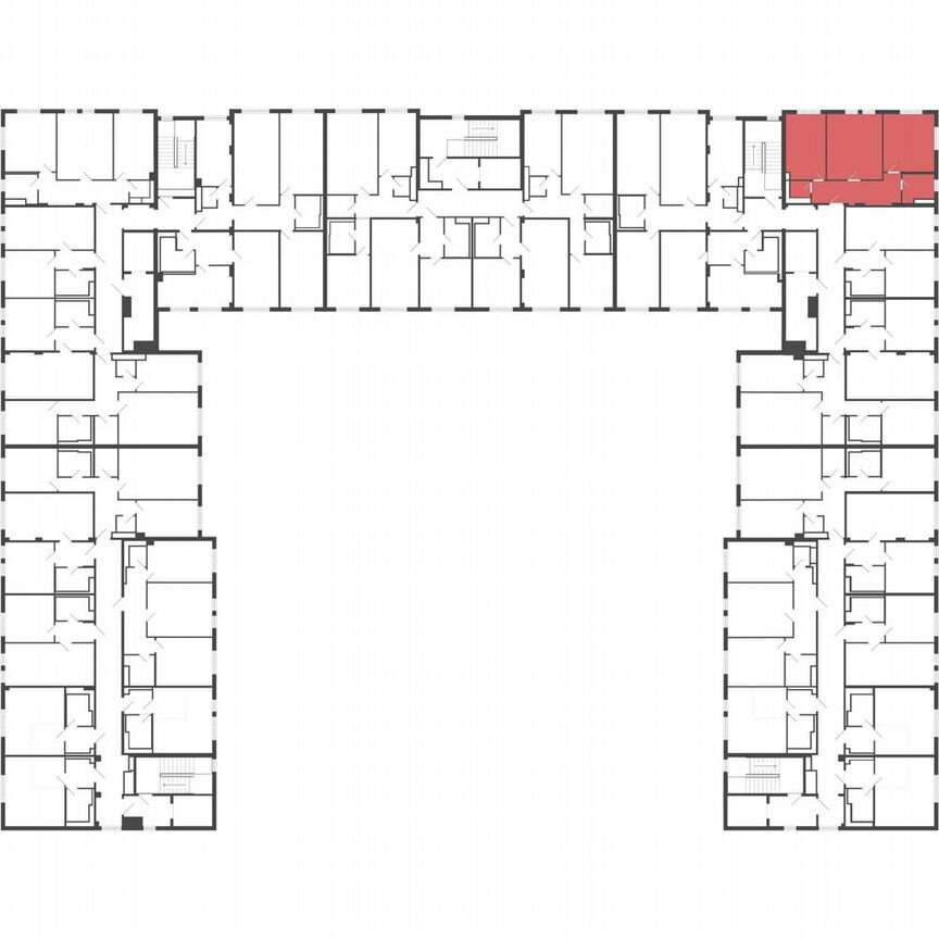 2-к. квартира, 62,1 м², 2/4 эт.