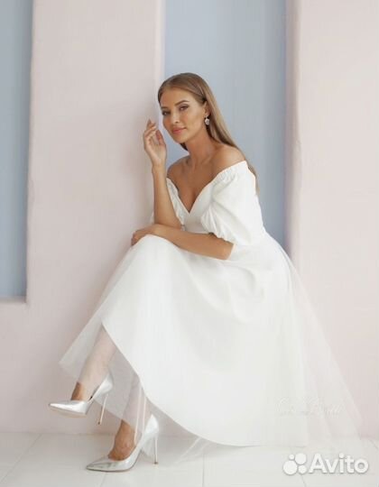 Свадебное платье новое с биркой. Р-р 48