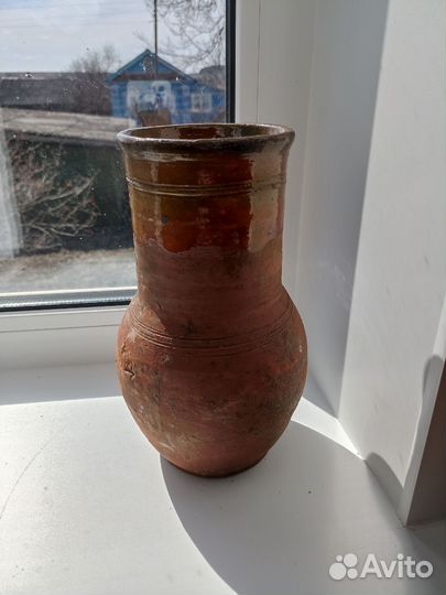 Глиняная крынка