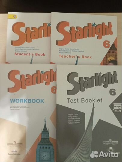 Учебник английского языка Starlight 6