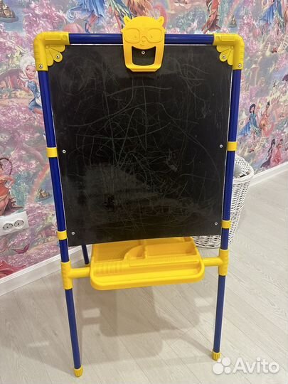 Мольберт детский двухсторонний
