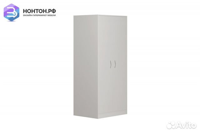 Шкаф двухстворчатый Орион белый