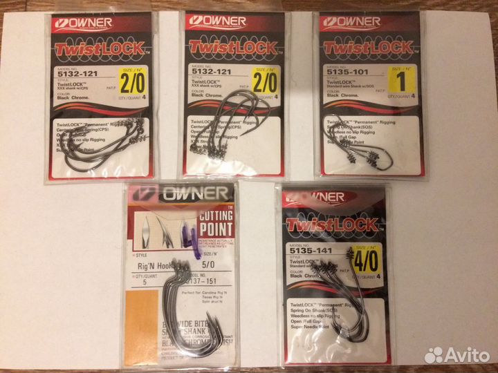 Силикон YUM,GaryYamamoto,mega,Softics,крючки Owner