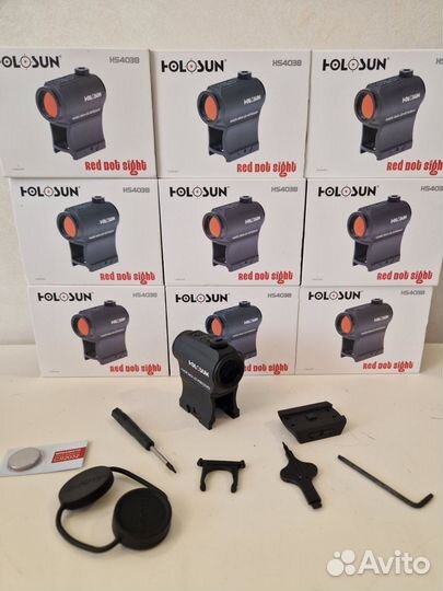 Коллиматорные прицелы и увеличитель Holosun