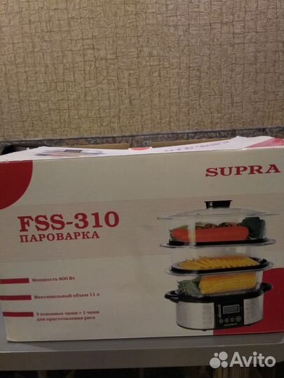 Пароварка supra