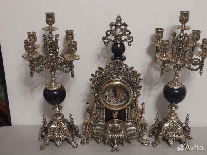 Подсвечники и канделябры бронза