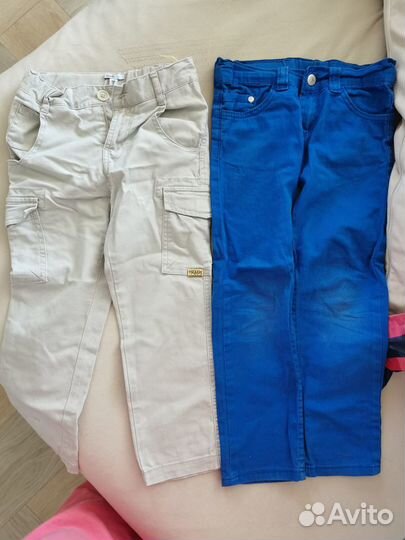 Детские вещи пакетом для мальчика 110-116