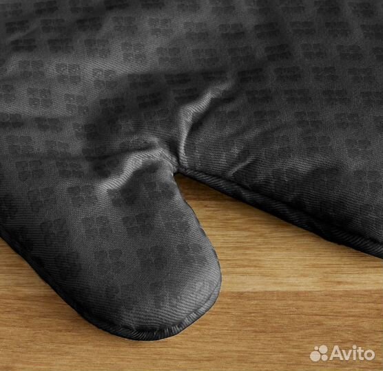 Рукавицы Kitchenaid черные - оригинал