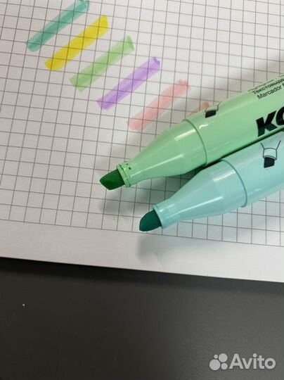 Набор маркеры пастель Kores High Liner Plus