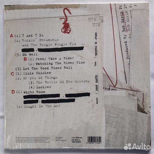 Deep Purple - Turning To Crime (LP)