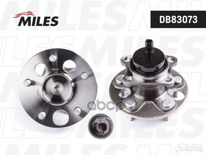 Ступица с подшипником задняя + ABS, toyota auri