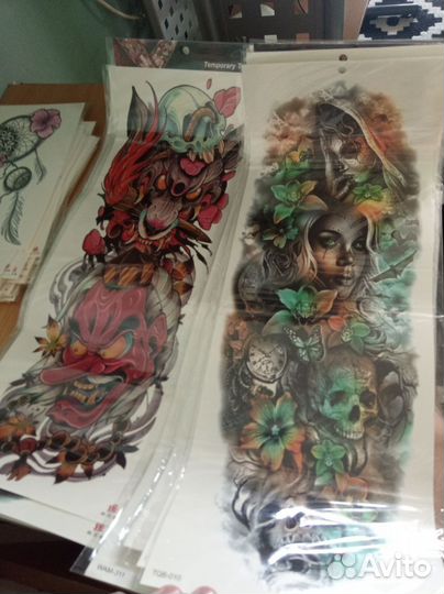 Временные тату оптом