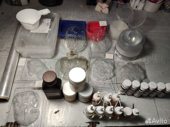 Набор для мыловарения и создания бомбочек для ванн