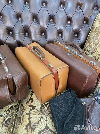 Чемоданы и саквояжи винтажные