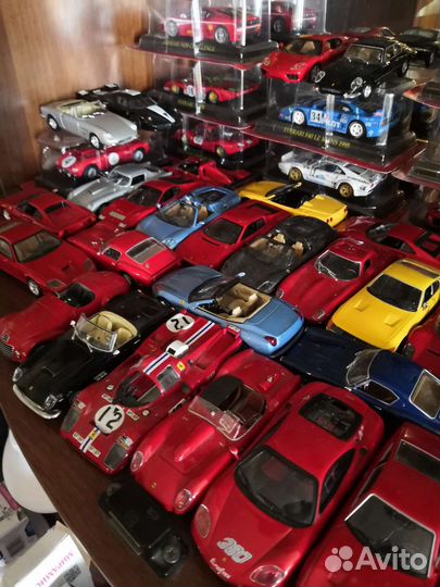 Коллекция Ferrari 64шт