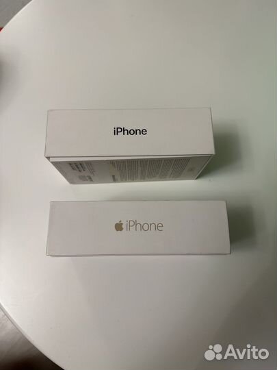 Коробка от iPhone 6 и iPhone 7