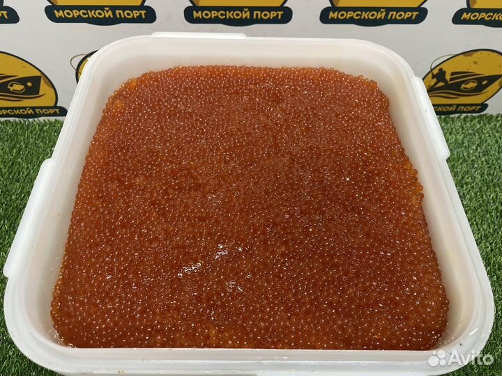 Красная икра кеты