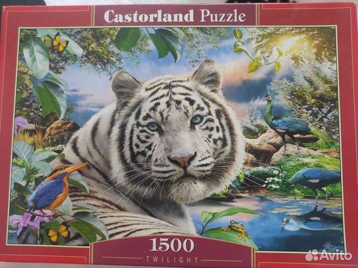 Пазлы castorland 1500, 1000, 500 деталей много