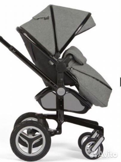 Коляска 2в 1 silver cross лимит серия Eton grey