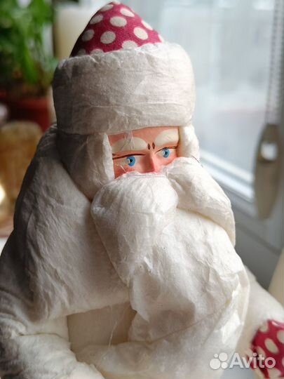 Набор 70х годов Дед Мороз СССР Снегурочка