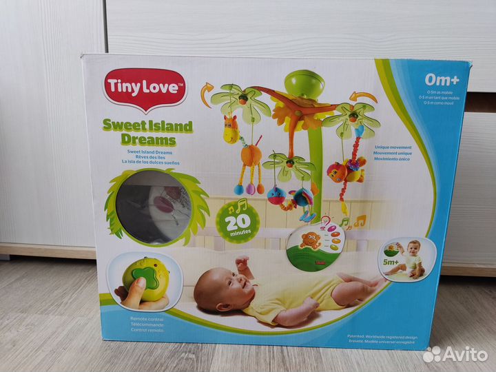 Мобиль музыкальный Tiny love Остров сладких грёз
