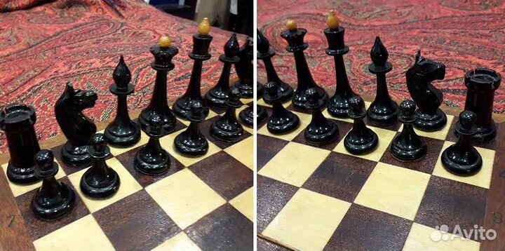 Шахматы деревянные советские