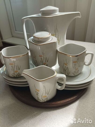 Кофейный сервиз (Болгария, 80-е)