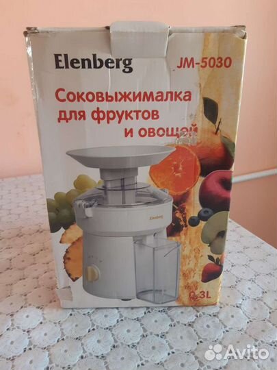 Новая соковыжималка Elenberg
