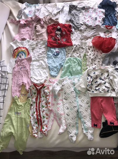 Пакет одежды от рождения до года