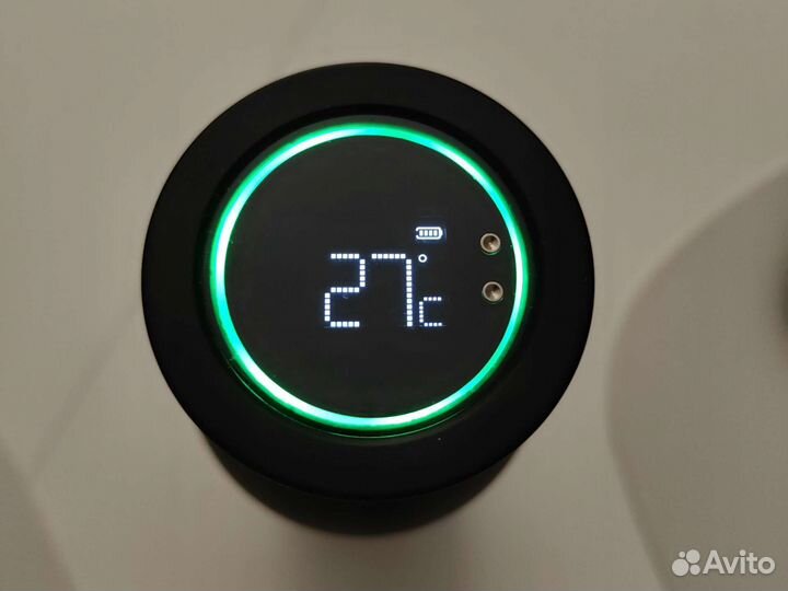 Умная бутылка термос с термометром