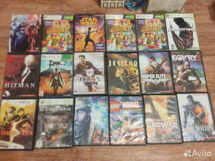 Диски на xbox 360