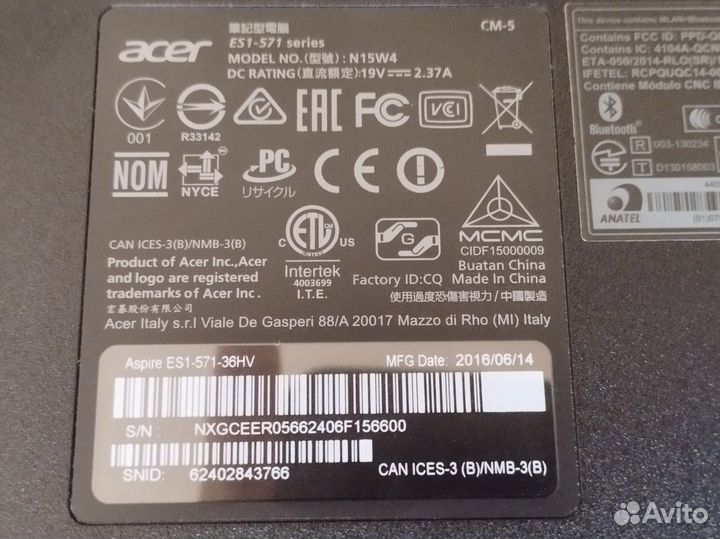 Ноутбук Acer