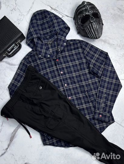 Рубашка kiton мужская